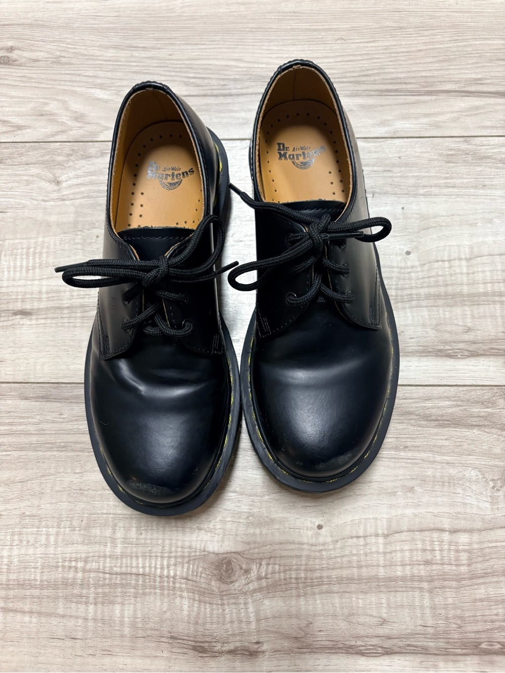 Dr. Martens Women’s Black Leather Casual Shoes